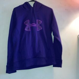 Purple Under Armour Hoodie